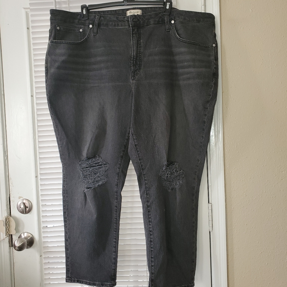 Madewell Distressed Jeans Womens Plus size 26W NWT